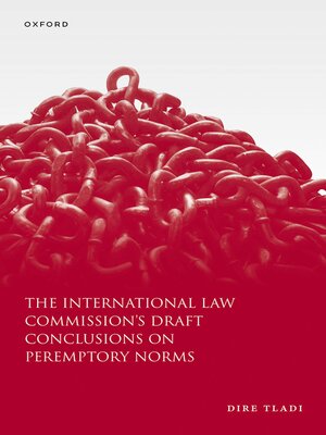 cover image of The International Law Commission's Draft Conclusions on Peremptory Norms